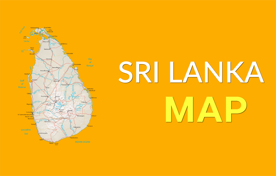 capital of sri lanka map