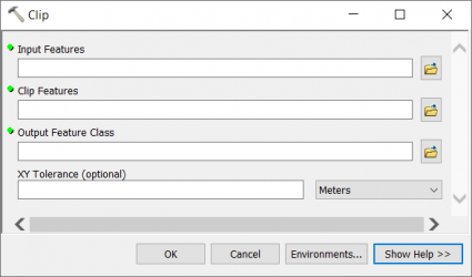 clip arcmap