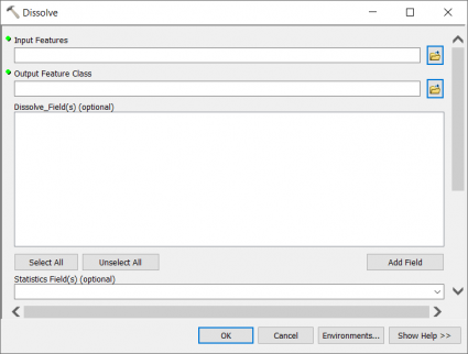 dissolve tool arcgis