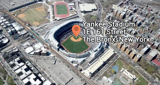 Geocodificação Yankee Stadiuim