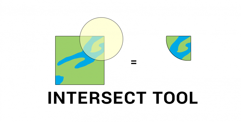 gis perform intersect with vector and raster