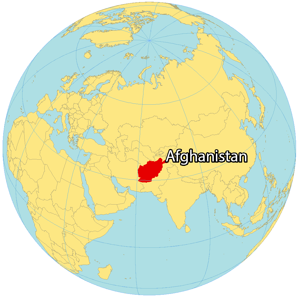 Map world afghanistan Afghanistan maps