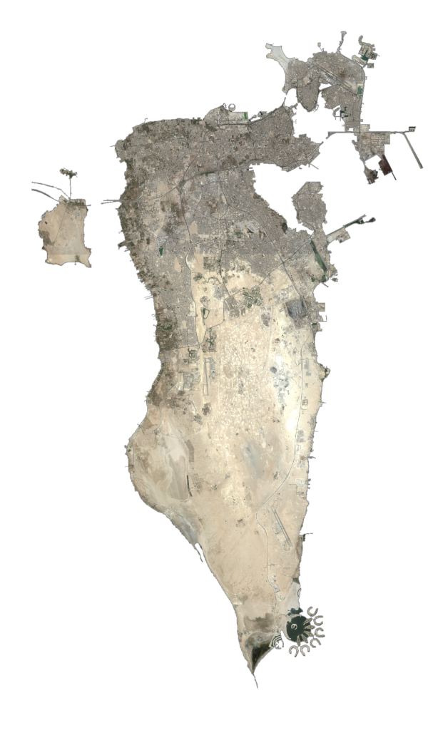 Bahrain Satellite Map