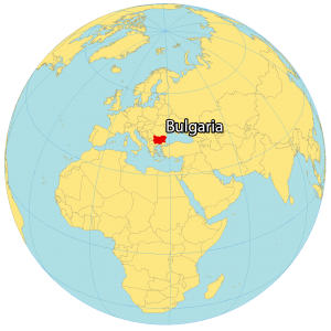 Bulgaria World Map