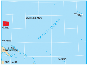 Guam Map - Cities and Roads - GIS Geography