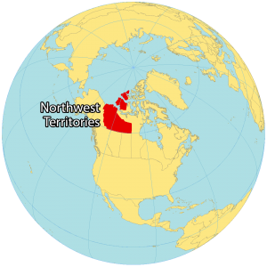 Northwest Territories Canada Map