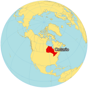 Ontario Canada Map
