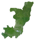Congo Satellite Map