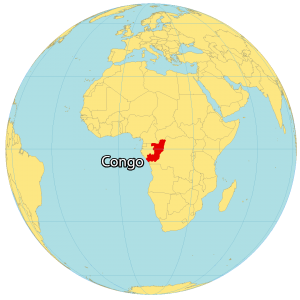 Congo World Map