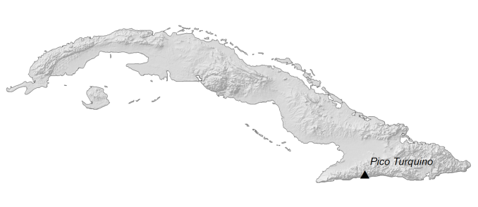 Cuba Elevation Map