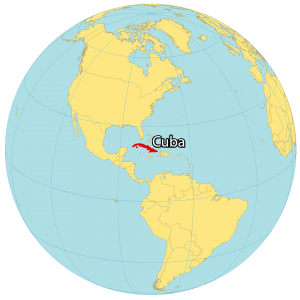 Cuba World Map