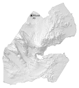 Djibouti Physical Map
