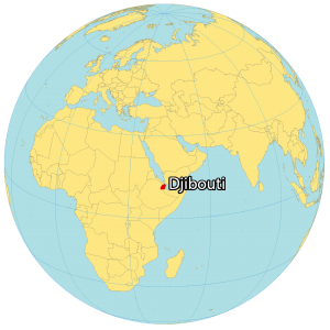 Djibouti World Map