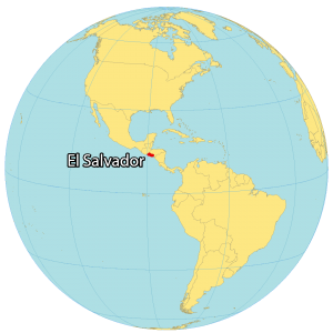 El Salvador World Map