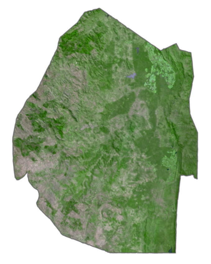 Eswatini Satellite Map