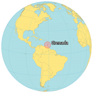 Grenada World Map