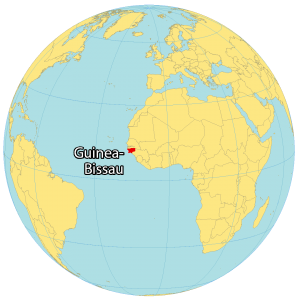 Guinea Bissau World Map
