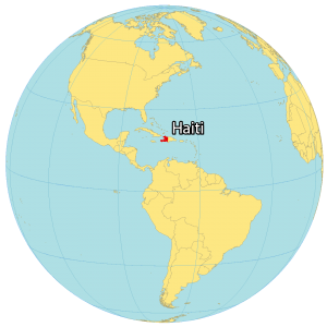 Haiti World Map