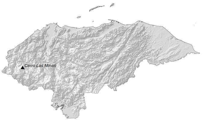 Honduras Elevation Map