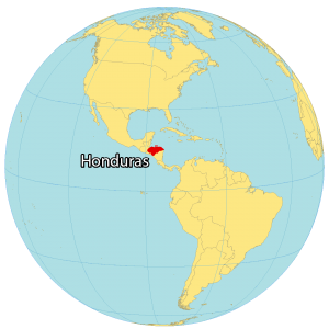 Honduras World Map