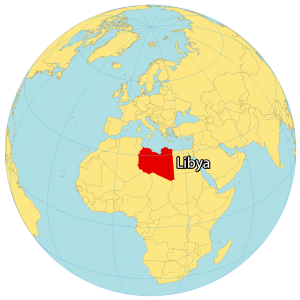 Libya World Map