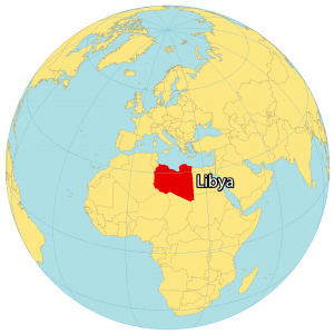 Map Of Libya GIS Geography   Libya World Map 300x300 