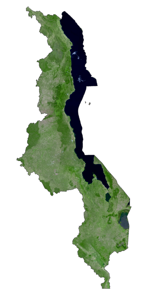 Malawi Satellite Map