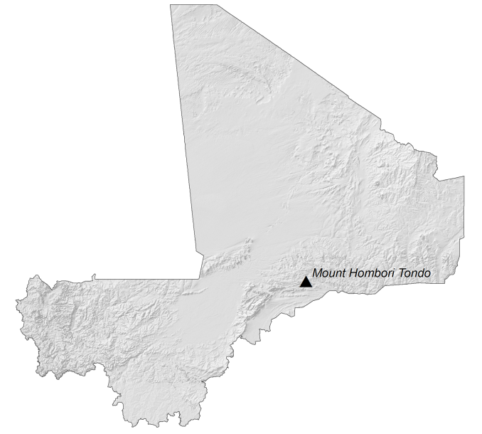 Mali Elevation Map