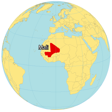 Mali World Map