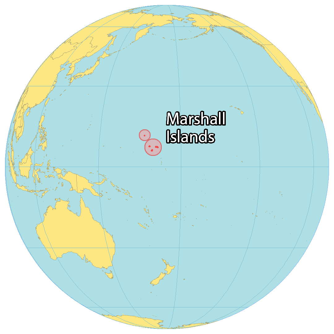 Marshall Islands Map - GIS Geography