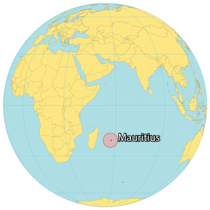 Map of Mauritius - GIS Geography