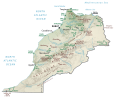 Morocco Physical Map