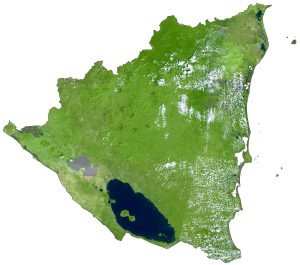 Nicaragua Satellite Map