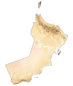 Oman Satellite Map