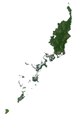 Palau Satellite Map