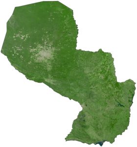 Paraguay Satellite Map
