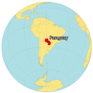 Paraguay World Map