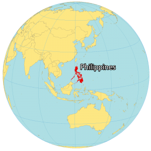 philippines location in the world