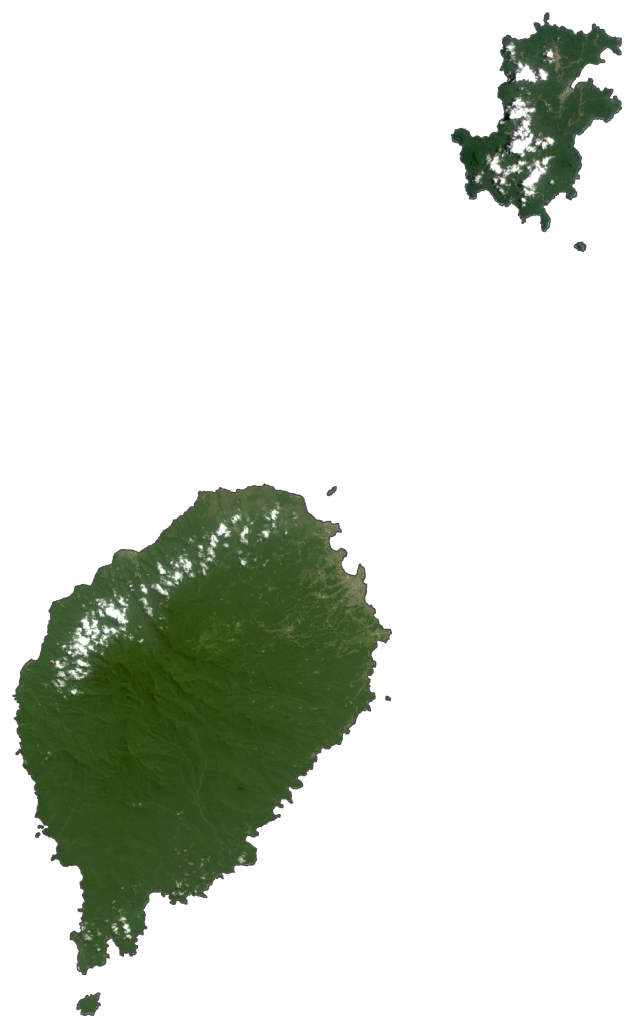 Sao Tome Principe Satellite Map