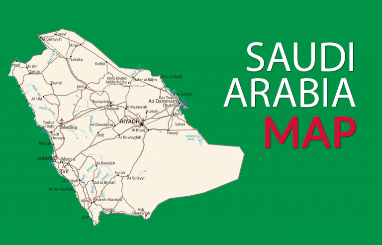 Saudi Arabia Map