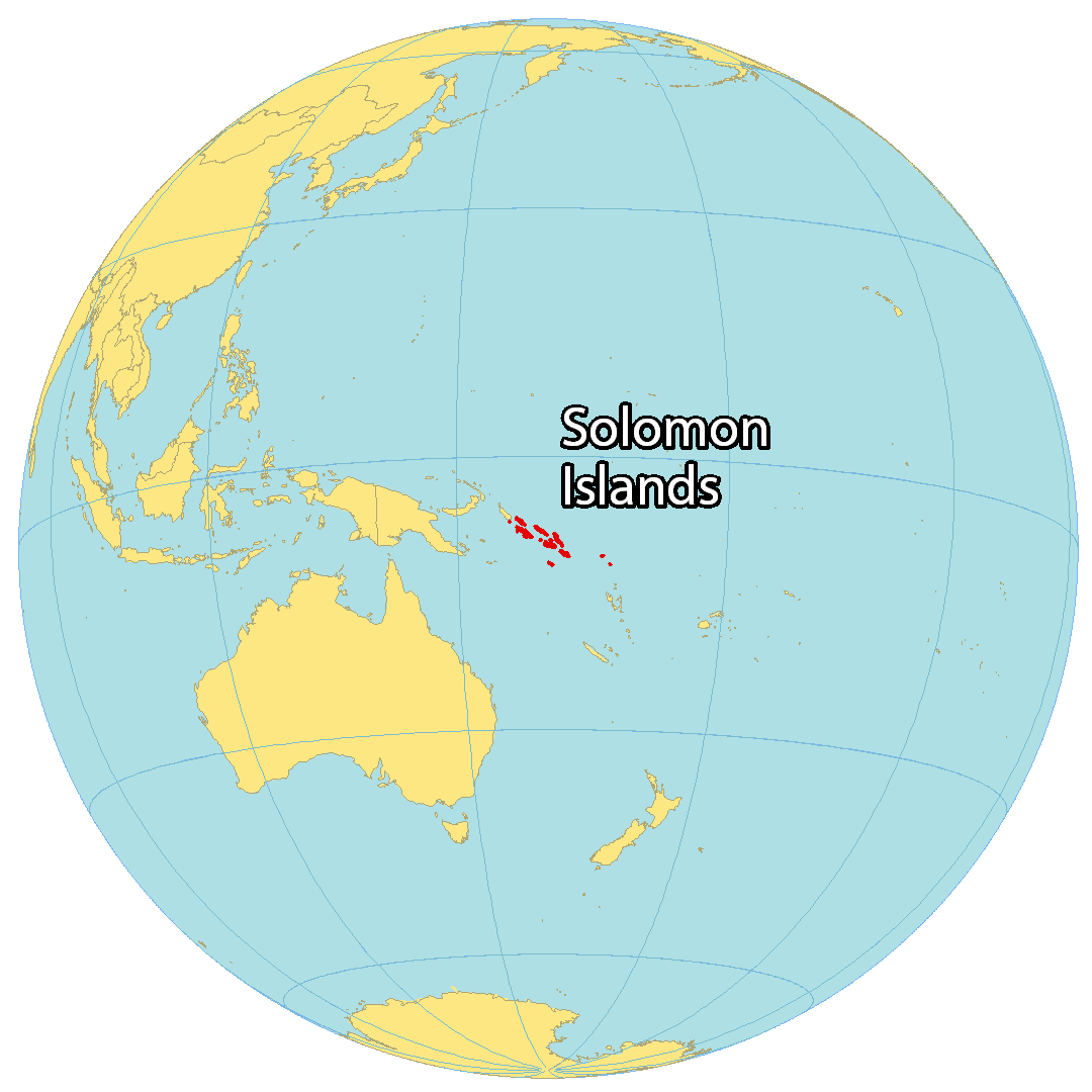 Solomon Islands Map - GIS Geography