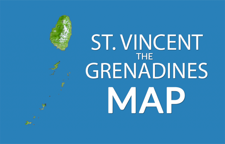 St Vincent and Grenadines Map