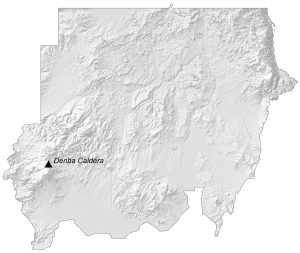 Sudan Physical Map