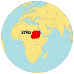 Sudan World Map