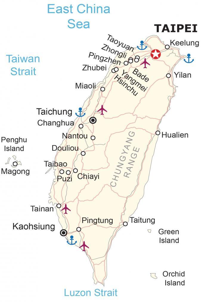 Taiwan Map