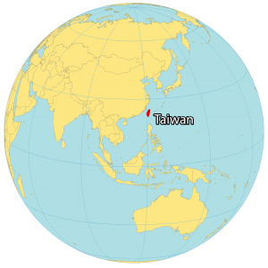 Taiwan World Map