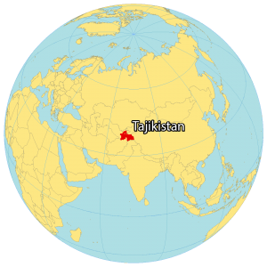 Map Of Tajikistan GIS Geography   Tajikistan World Map 300x300 