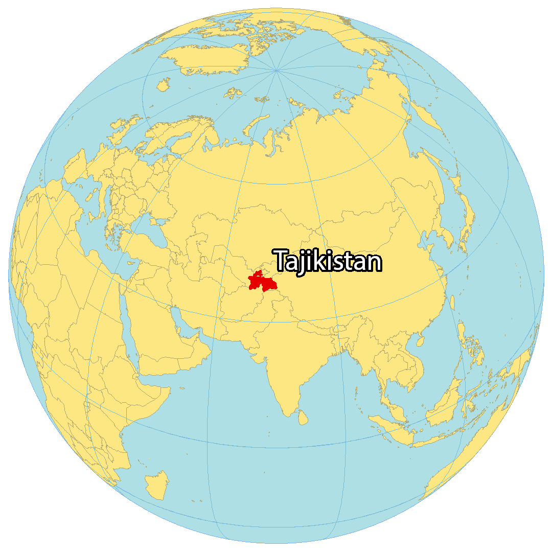 Map of Tajikistan - GIS Geography