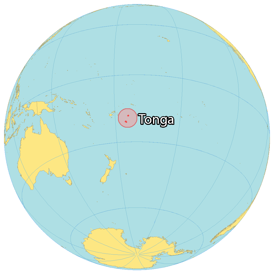 Where is tonga island