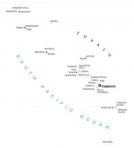 Map of Tuvalu – Islands and Atolls